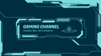 Gaming Channel  banner  BrandCrowd  banner Maker